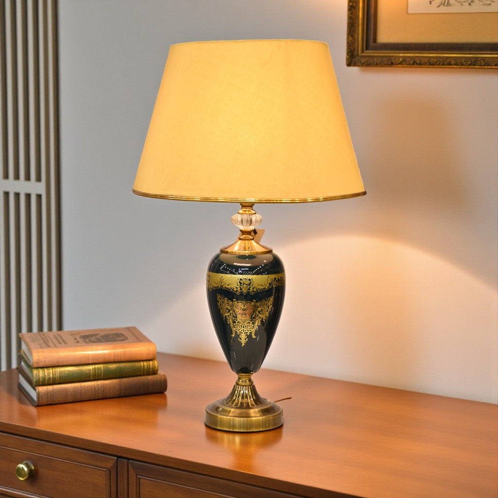 Wickglow Table lamp Pair