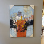 Grief in Pastel Oil Painting