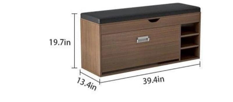 Foliny - Shoe Rack & Stool