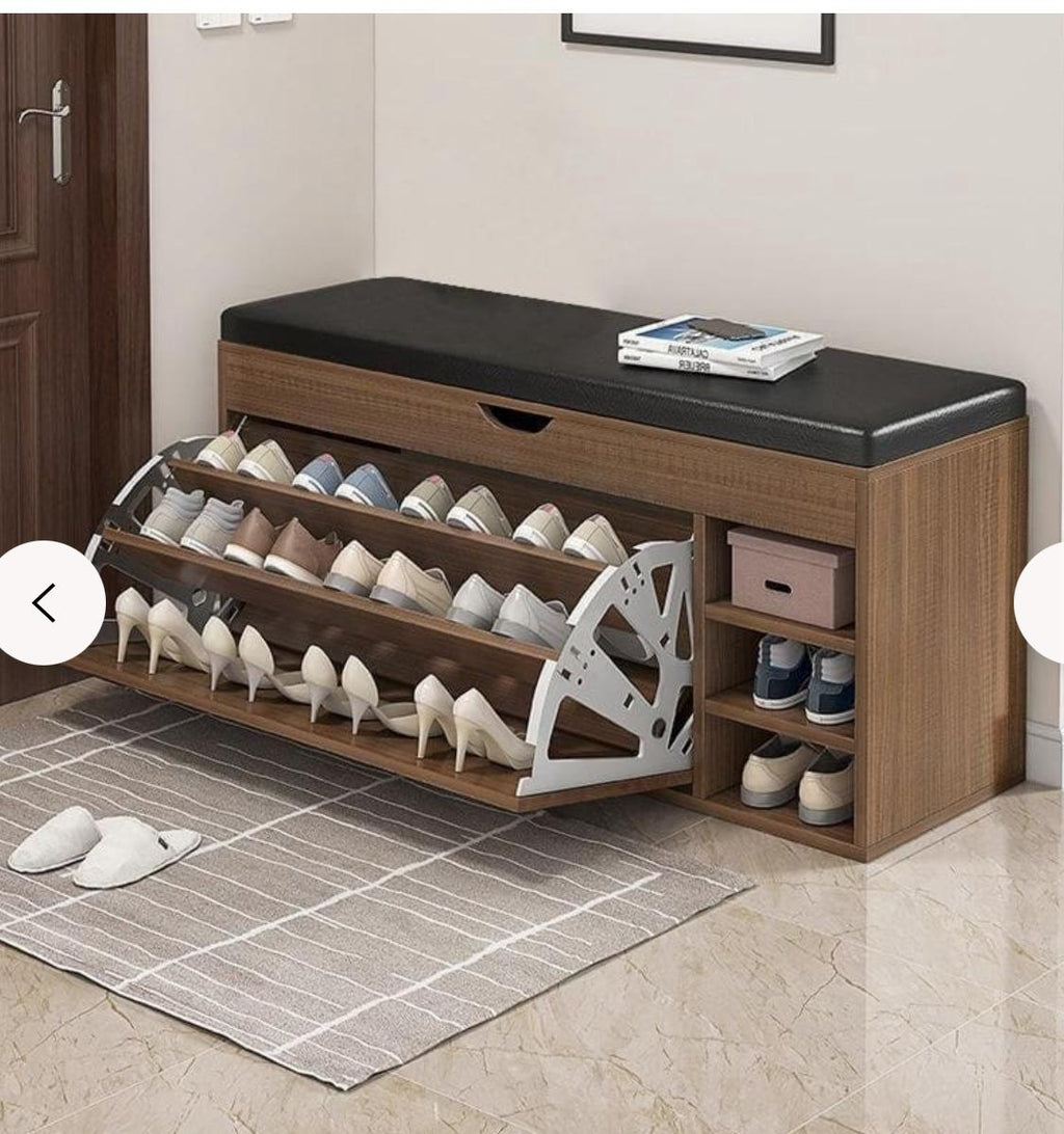 Foliny - Shoe Rack & Stool