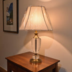 Shardé Crystal Table lamp Pair