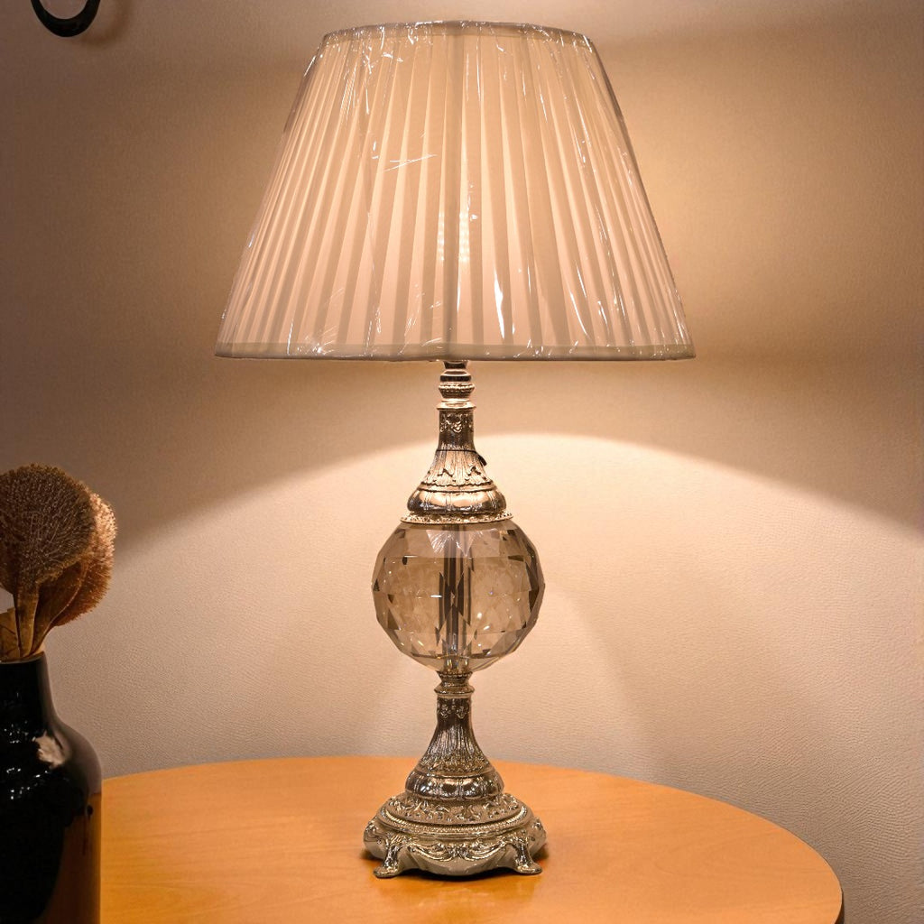 Clarion Crystal Table lamp Pair