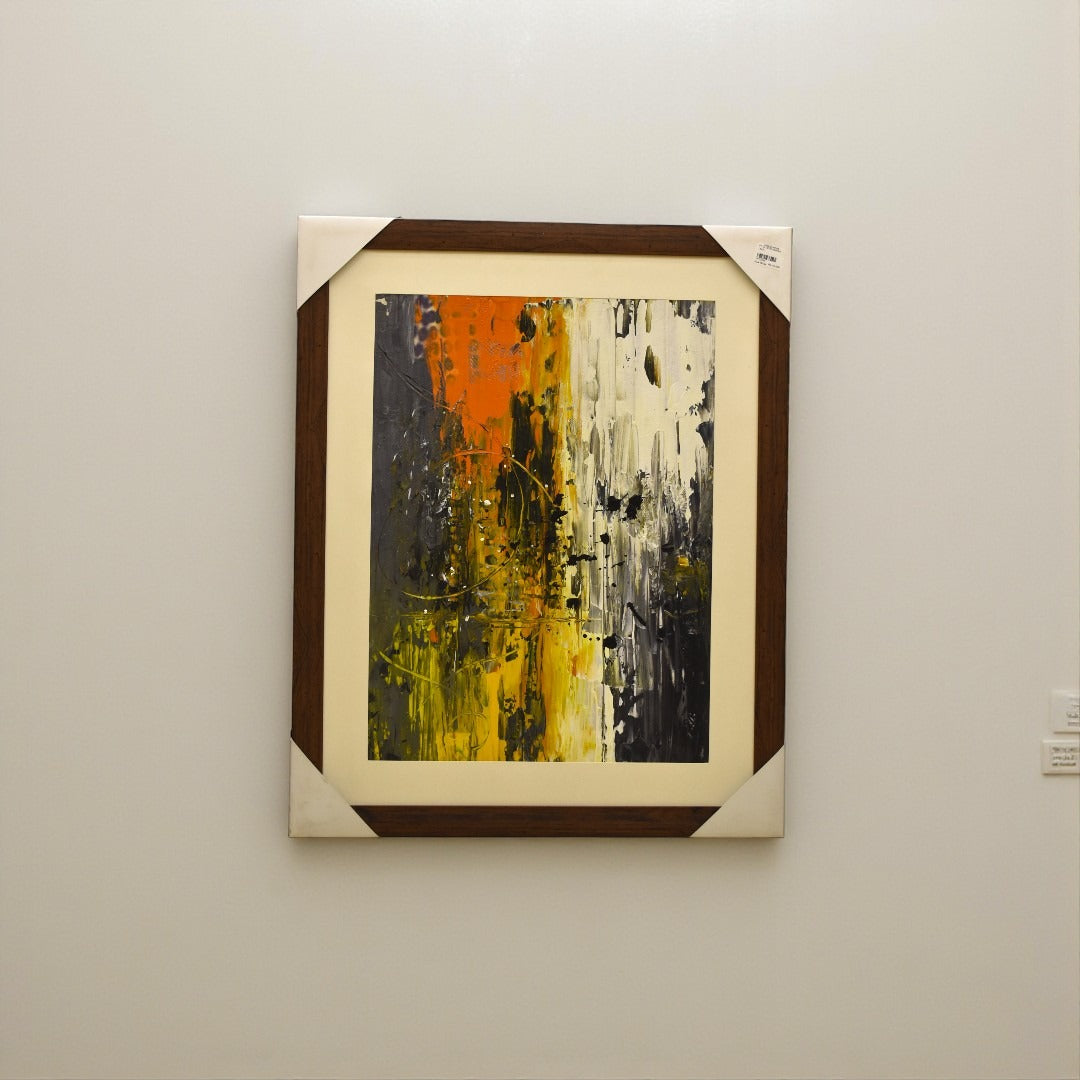 Fractured Silence Oil Painting