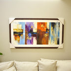 Fragmented Calm Oil Painting
