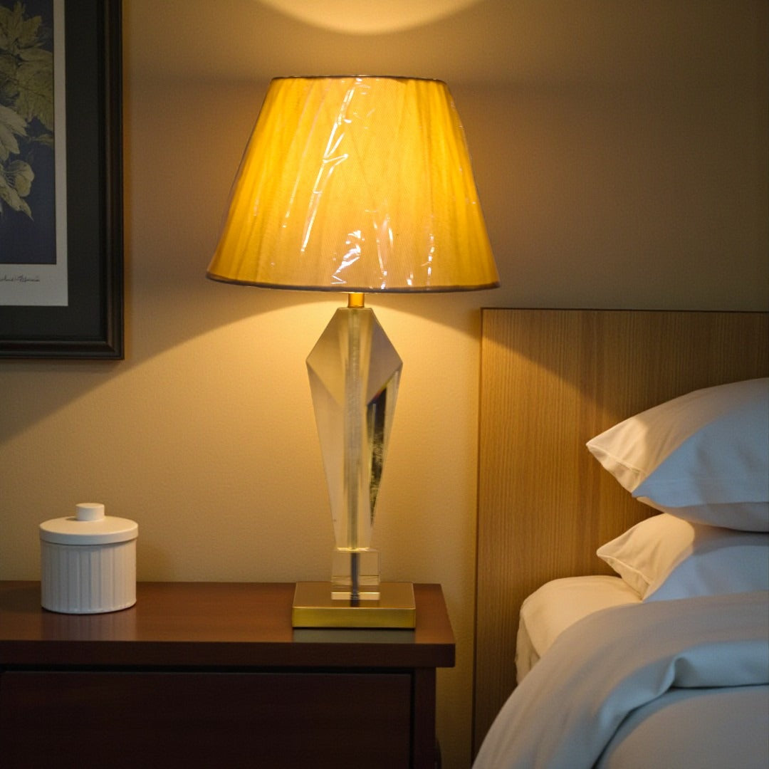 Veluna crystal Table lamp Pair