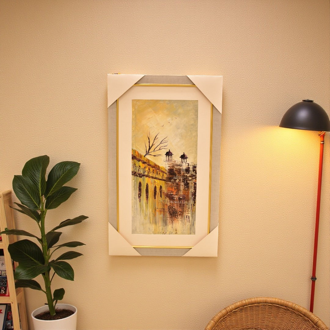 Shadowline Oil Painting