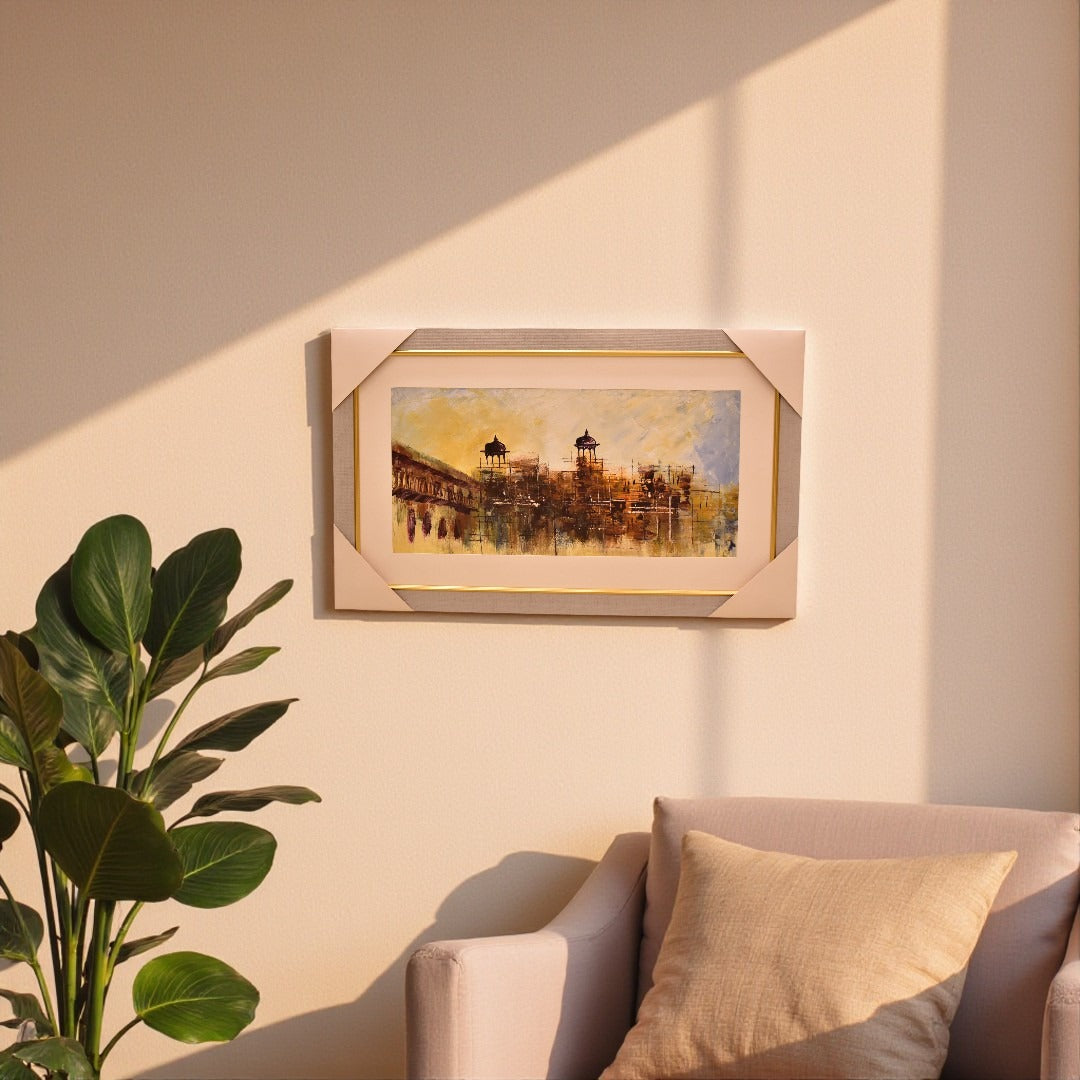 Quiet Sun Oil Painting