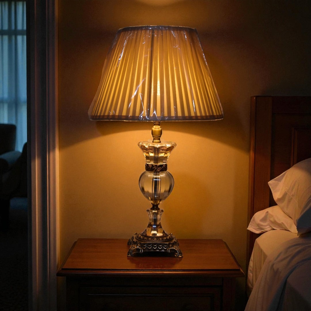 Caeli Crystal Table lamp Pair