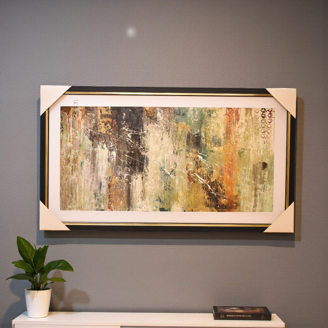 Chromatic Drift Oil Painting