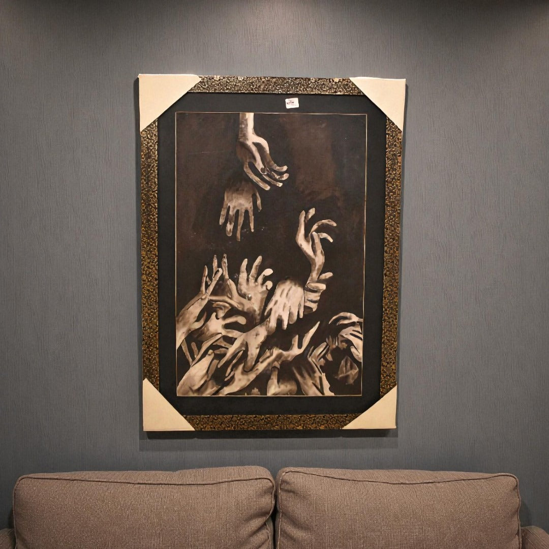 Valley of Pale Rain Oil Painting