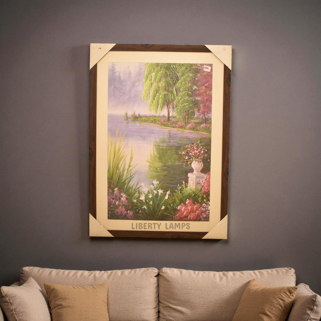 Soft Geometry Oil Painting