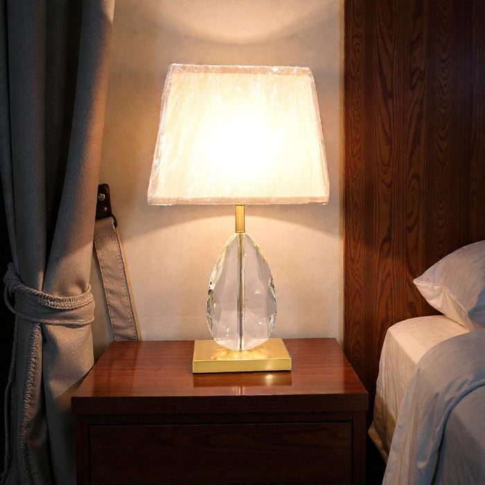 AmberPuff Table lamp Pair