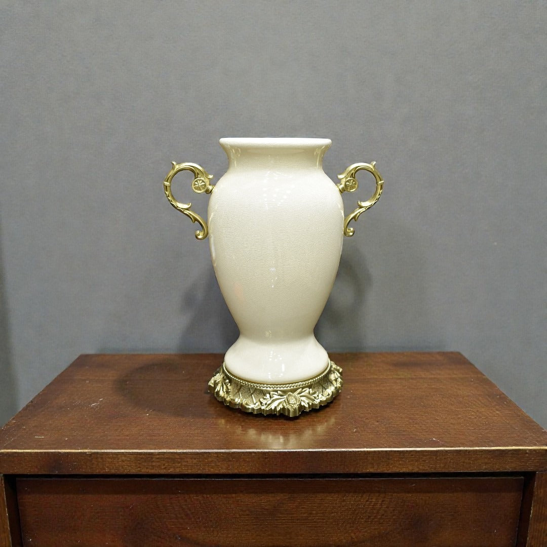 Pearl Essence Porcelain Vase