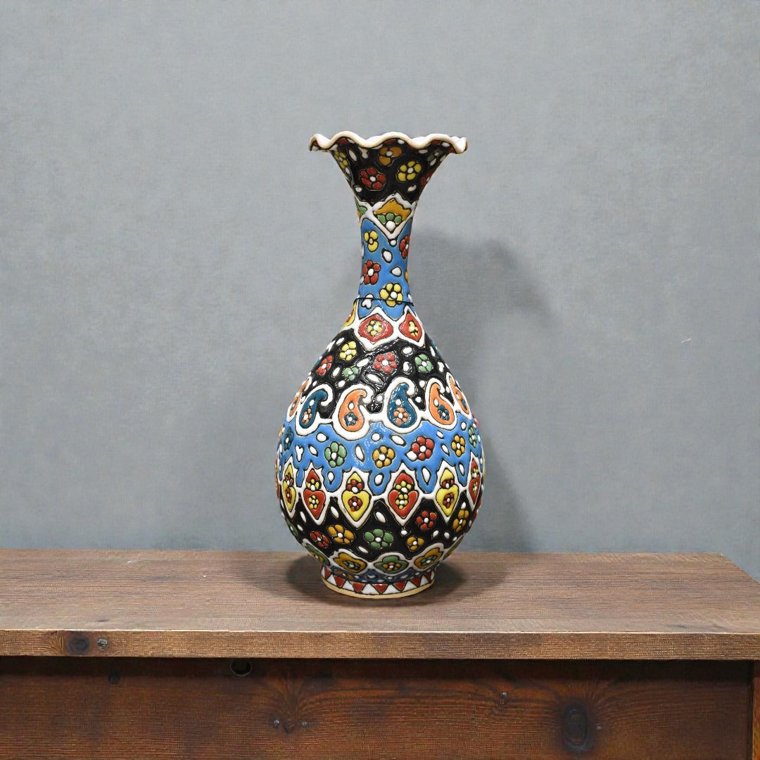 Elegant Ivory Porcelain Vase