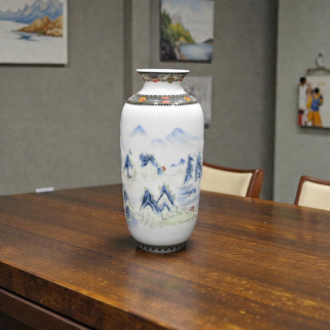 Pure Pearl Porcelain Vase