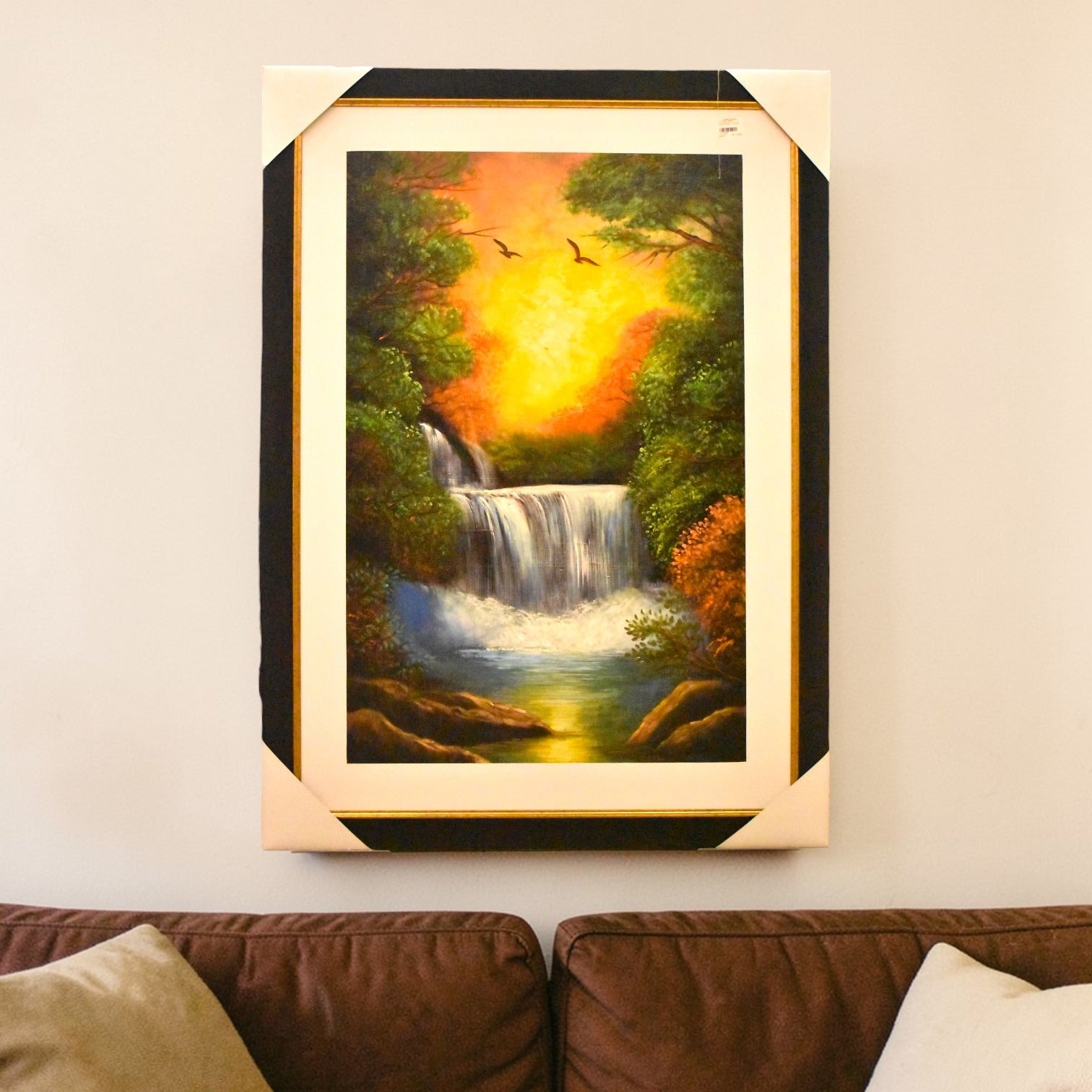 Fall in water Painting