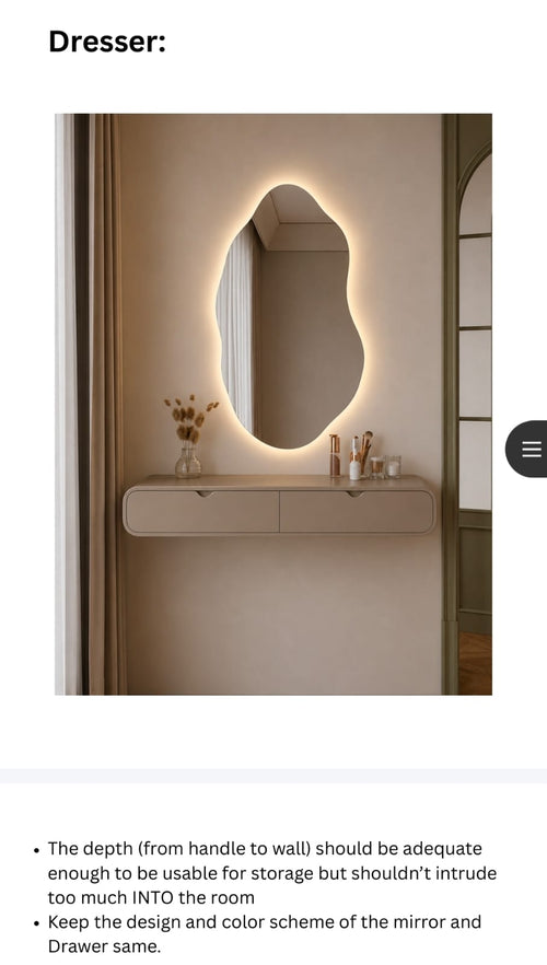 Dresser with Mirror Boys Room
