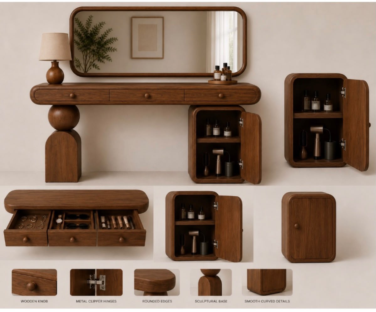 Dresser with Mirror