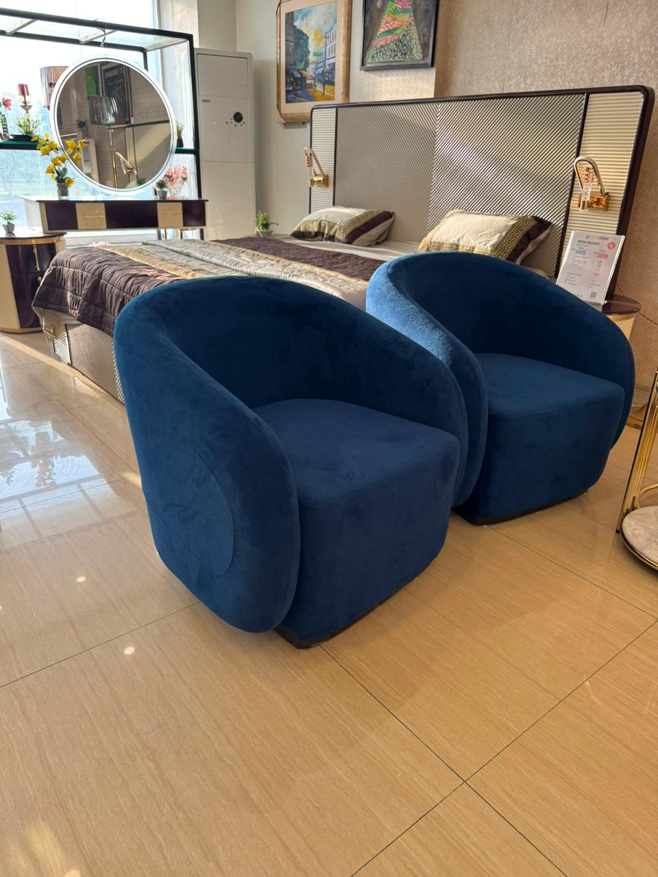 Round Chair Revolving