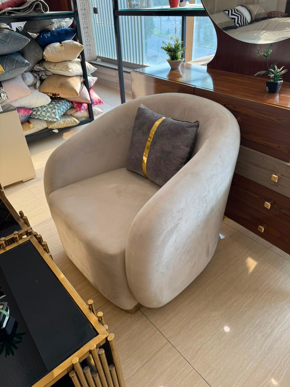 Round Chair Revolving