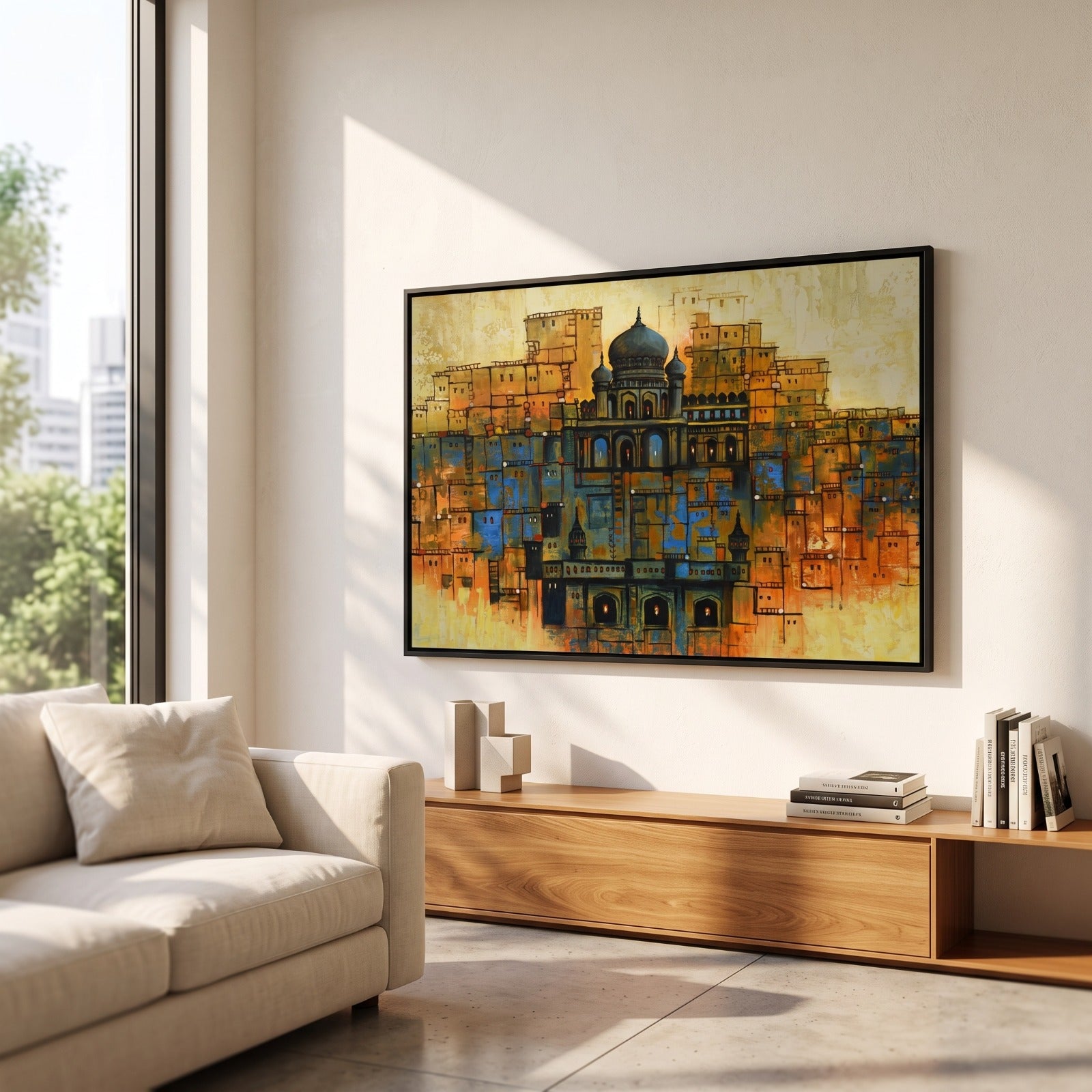 Echoes in Gold Painting