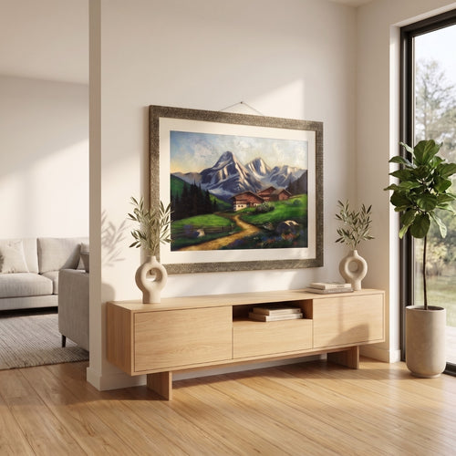 Liquid Geometry Painting