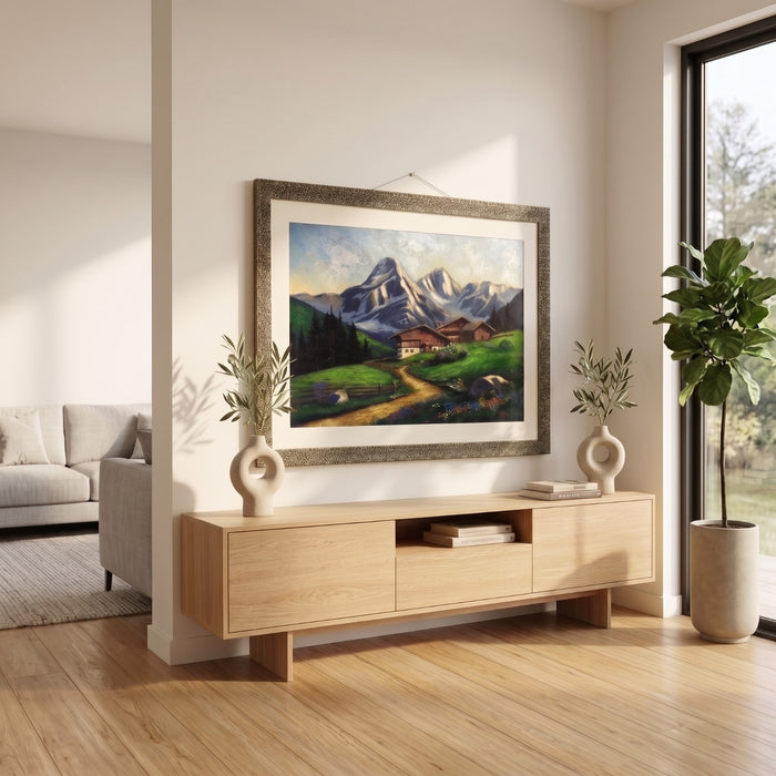 Liquid Geometry Painting
