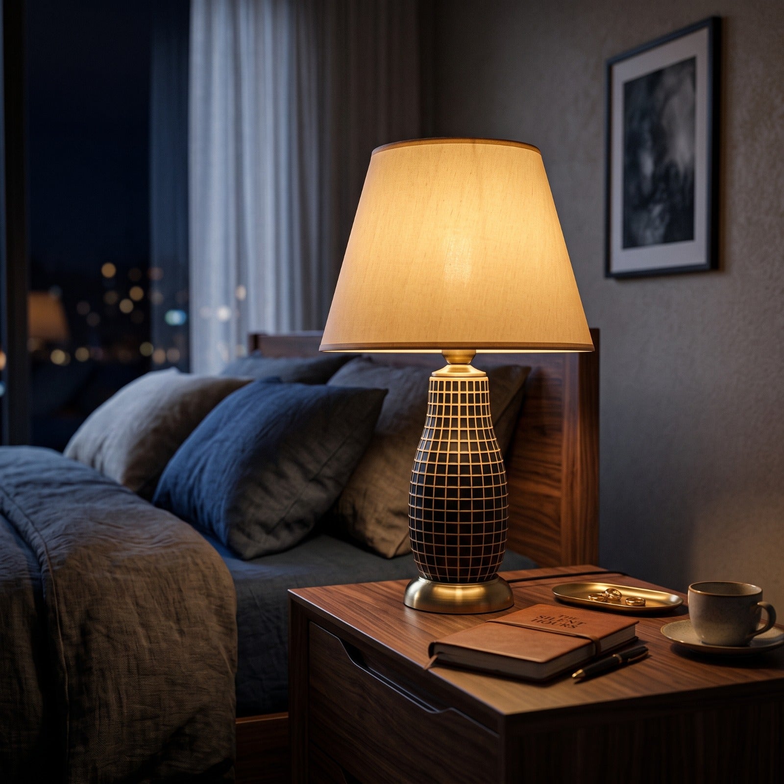 Novique Table Lamp Pair
