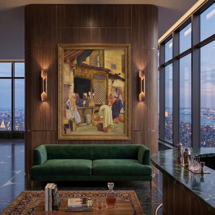 Golden Dimension Painting