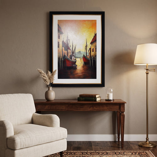 Ember Horizon Painting