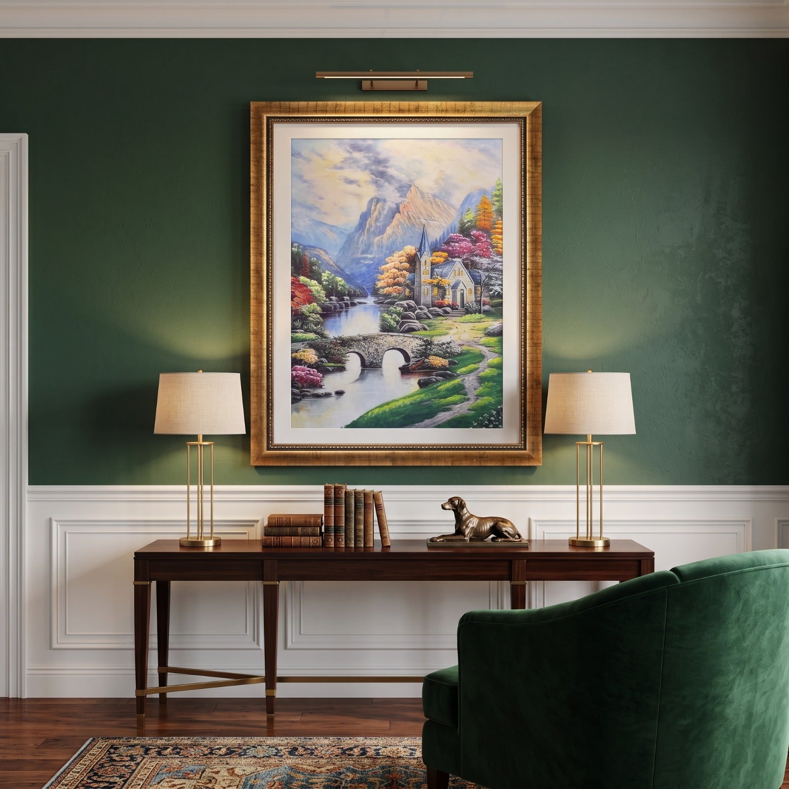 Abstract Illusion Painting