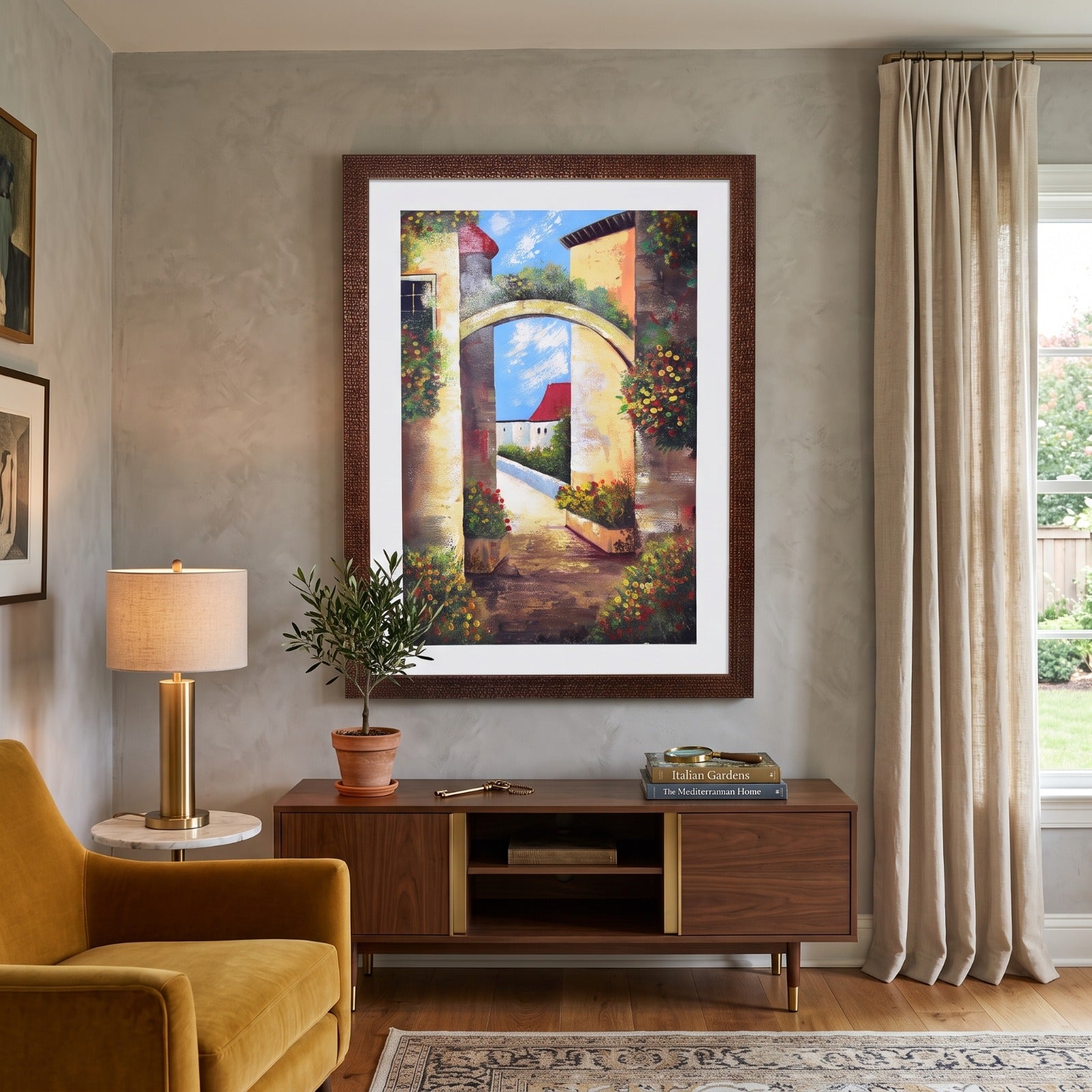 Echoes in Gold Painting