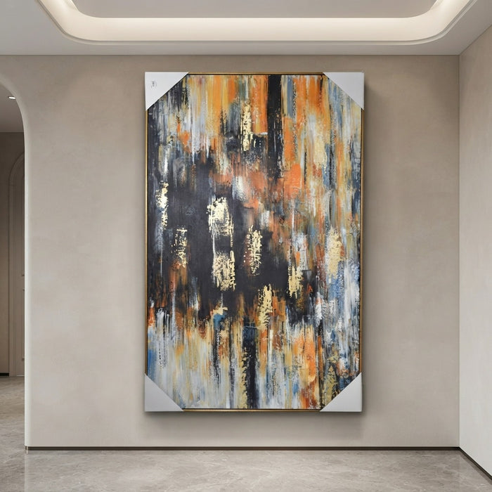 Gilded Eclipse Painting