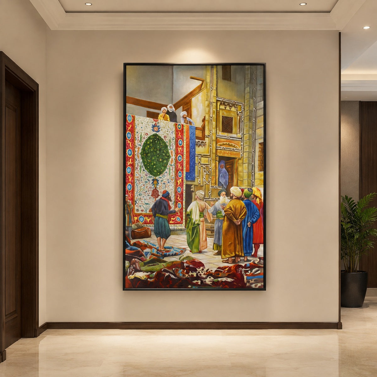 Royal Abstraction Painting