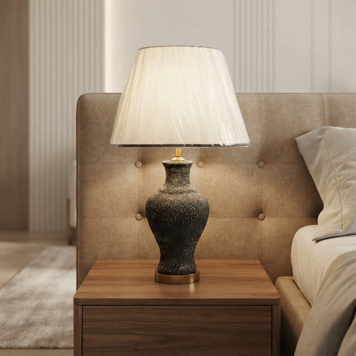 Lunar Bloom Table Lamp Pair