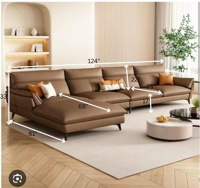 Lovite L -Shaped Sofa