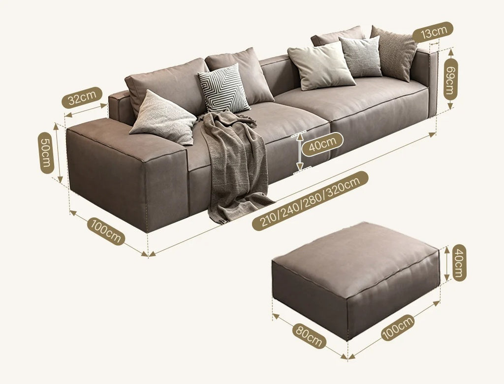 L -Shaped Sofa MUD