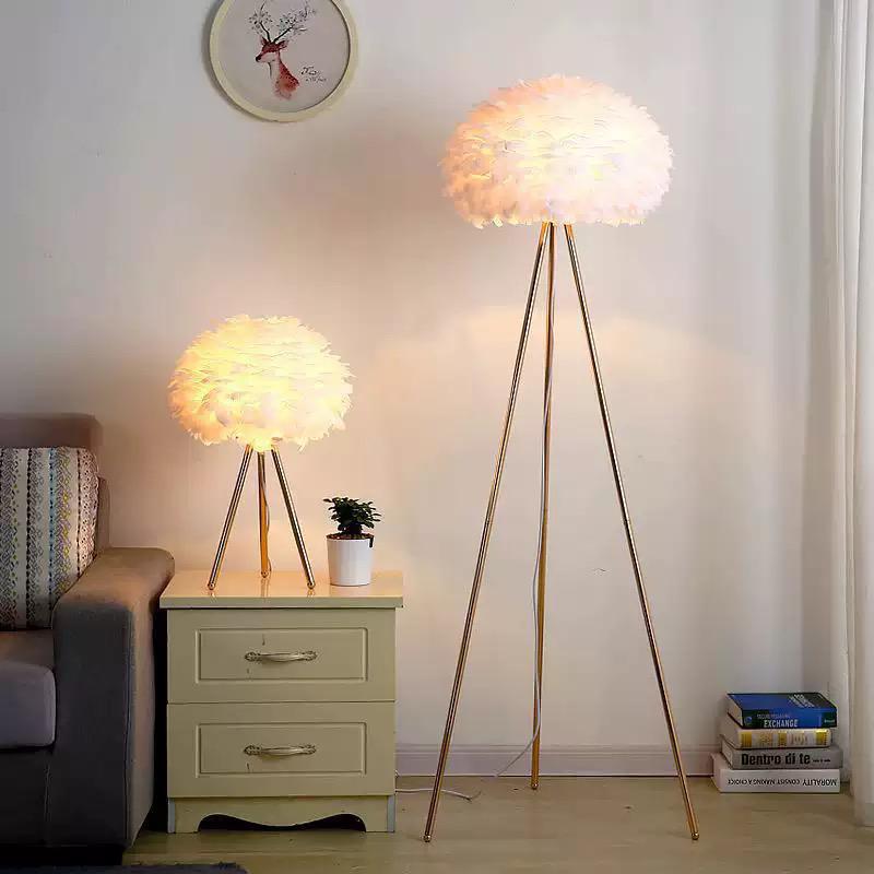 Aurevine Floor Lamp Pair