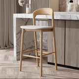 Pipilar Wooden Bar Stool