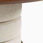 Poppy brown center Table