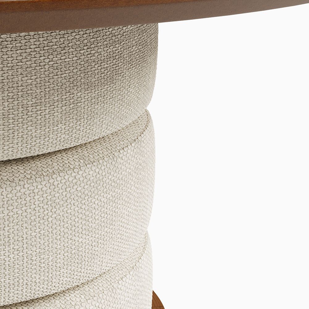 Poppy brown center Table