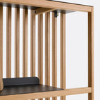 Jac solid wood Display Rack