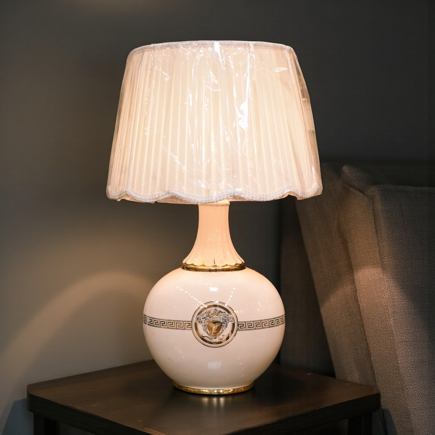 Opulent Touch Table Lamps Pair