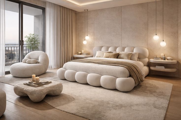 Round Bubble in Double Bed