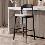 Pipilar Wooden Bar Stool