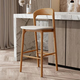 Pipilar Wooden Bar Stool