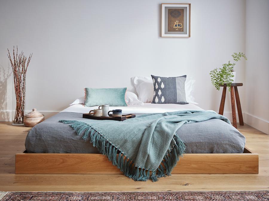 Low Platform Double Bed