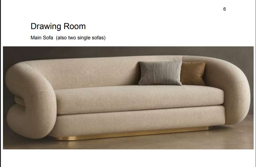 C Sofa Set 3 + 1 + 1
