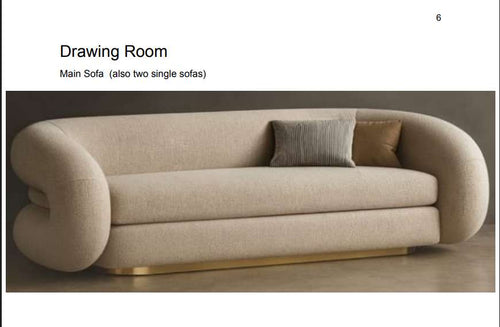 C Sofa Set 3 + 1 + 1