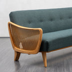 Casylaya Cane Three Seater Sofa